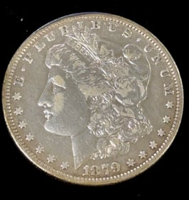 1879 Morgan Silver Dollar Coin