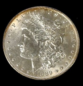 1889 Morgan Silver Dollar Coin