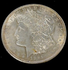 1921 Morgan Silver Dollar Coin