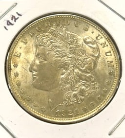 1921 Morgan Dollar Coin