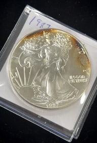 1987 American Silver Eagle Dollar Coin