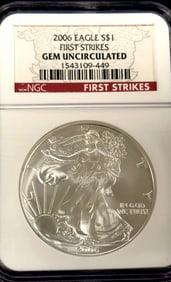 2006 American Silver Eagle Dollar Coin