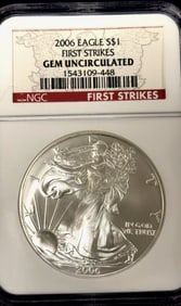 2006 American Silver Eagle Dollar Coin