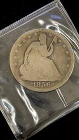 1856-O Liberty Seated Half Dollar