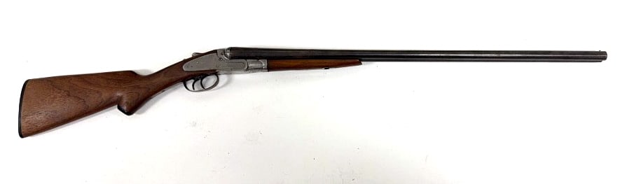 Crescent Model Peerless Double Barrel Shotgun: 12 gauge, side by side, see photos