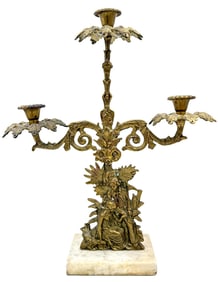 Figural Girandole Candelabra