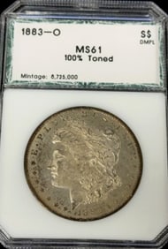 1883-O Morgan Silver Dollar Coin