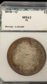 1898-O Morgan Silver Dollar Coin