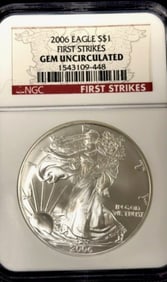 2006 American Silver Eagle Dollar Coin