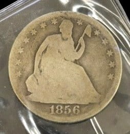 1856-O Liberty Seated Half Dollar