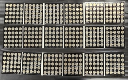 9 Complete Books of Washington State Quarters