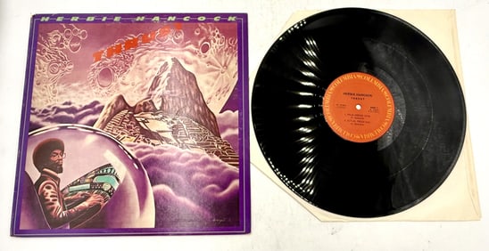 Herbie Hancock Thrust Black Vinyl LP Album PC32965