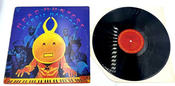 Herbie Hancock Head Hunters Black Vinyl LP Record