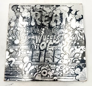 Cream Wheels of Fire Double LP 1968 ATCO Foil Gate