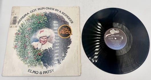 Elmo & Patsy Grandma Got Run Over By A Reindeer LP