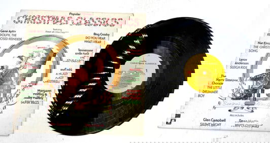 Popular Christmas Classics Vinyl LP Album Capitol