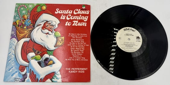 Peter Pan Records Santa Claus is Coming to Town LP