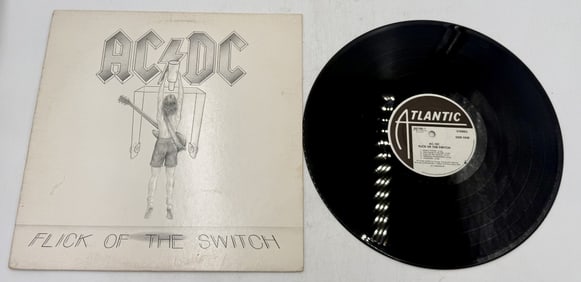 AC/DC Flick of the Switch Atlantic Vinyl LP80106-1