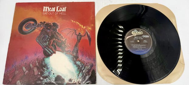 Meat Loaf Bat Out of Hell Vinyl LP Record Epic JE