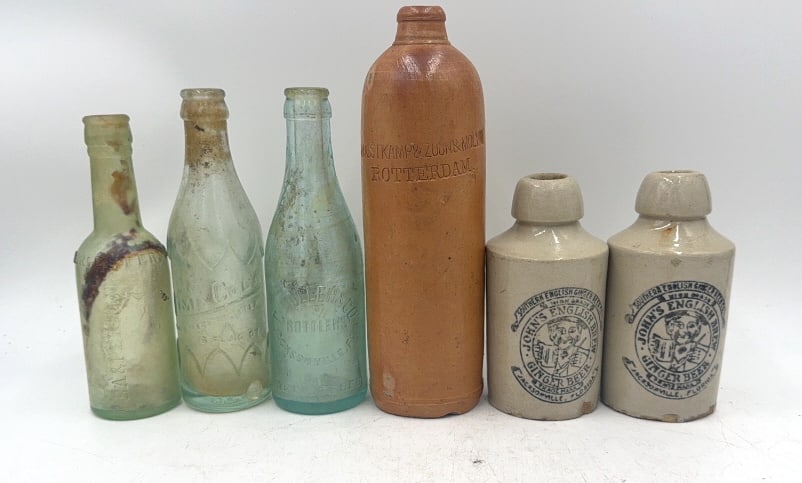 6 Brand Marked Collector’s Bottles (1 of 6)