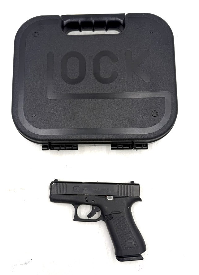 Glock 43X Pistol: 9mm, with box, see photos