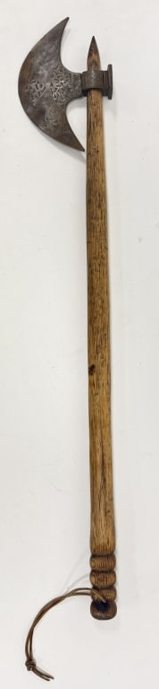 Indo-Persian or Turkish Ceremonial Axe (1 of 4)