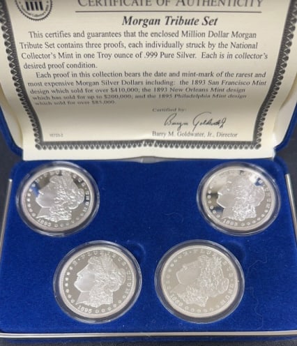 National Collector Mint Morgan Tribute Set (1 of 4)