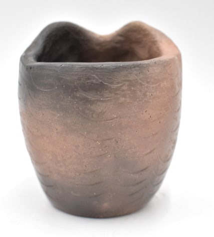 Amanda Swimmer Cherokee Pottery Owl Effigy Pot (1 of 4)