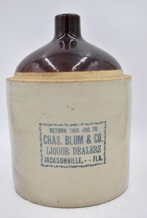 Pre-Pro Chas. Blum & Co. Liquor Stoneware Jug (1 of 8)