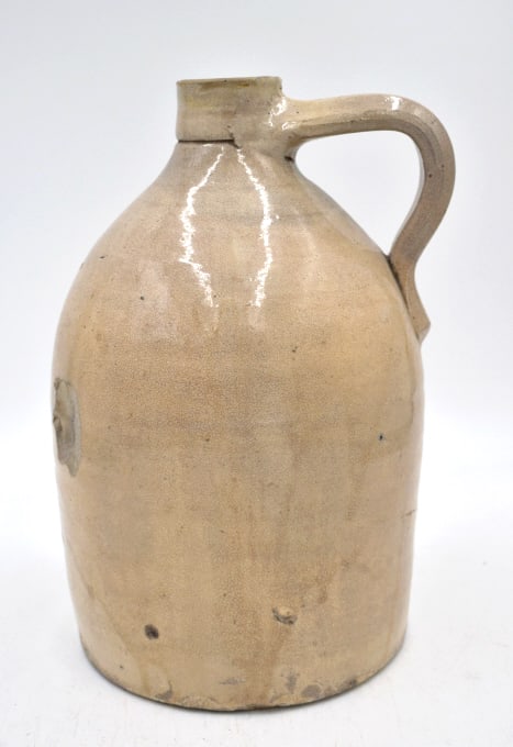 Unmarked Salt-Glazed Stoneware Jug (1 of 4)