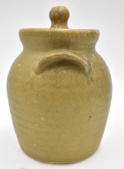 John Meaders Stoneware Lidded Storage Jar - 2