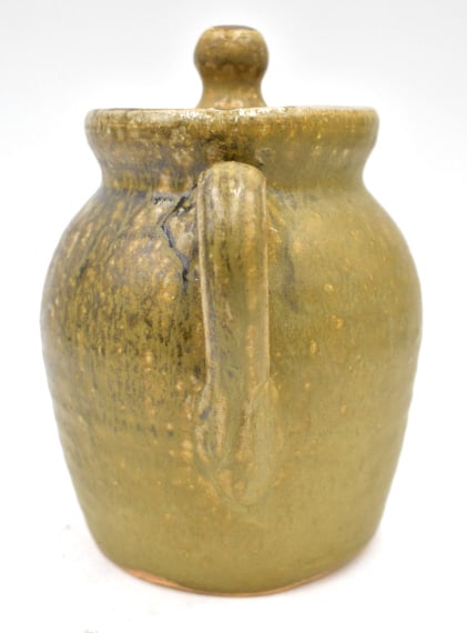 John Meaders Stoneware Lidded Storage Jar - 4