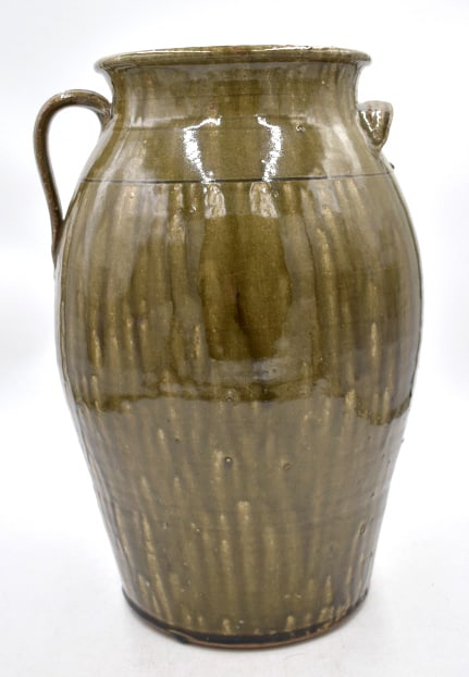 Michael Crocker 4 Gallon Pottery Jug (1 of 6)
