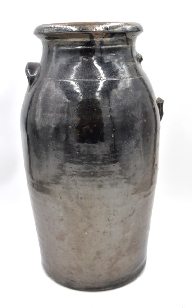 Stoneware Alkiline Glaze Vessel (1 of 6)