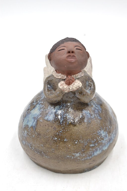 Angle Figure by Judy Touchstone Turkey Mt. Pottery (1 of 3)