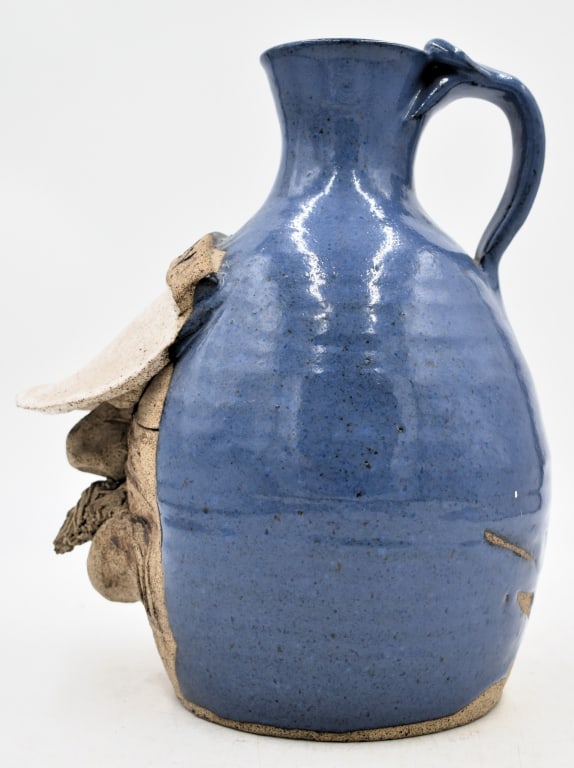 Captain Multicolor Glaze Face Jug - 4