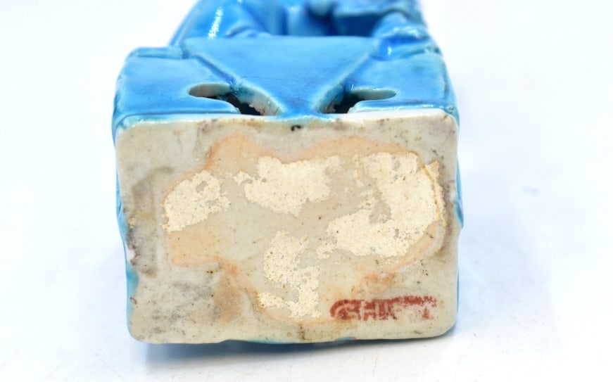 Chinese Blue Glazed Foo Dog - 5