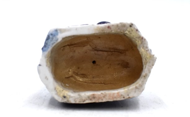 Blue Glazed Figural Deity - 3