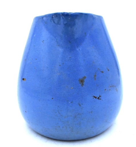 Blue Stoneware Pitcher - 3