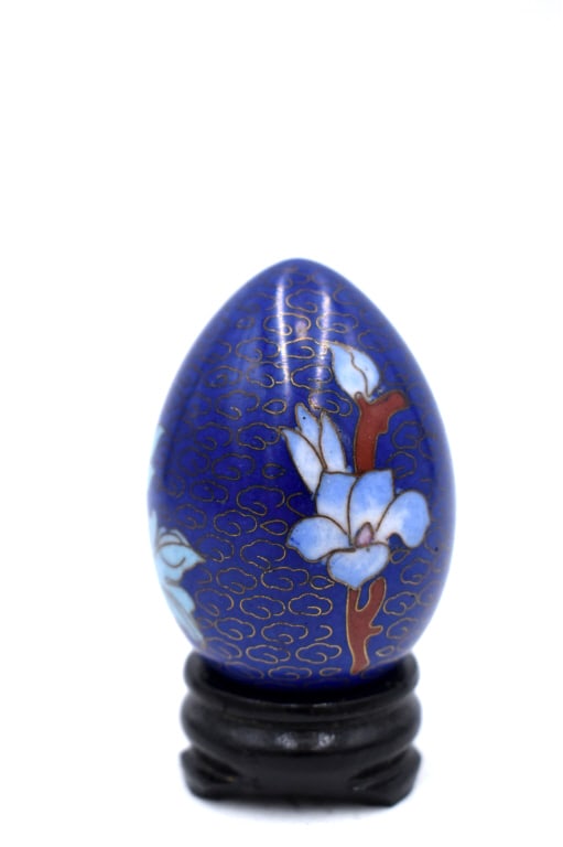 Cloisonné Egg w/ Stand - 2