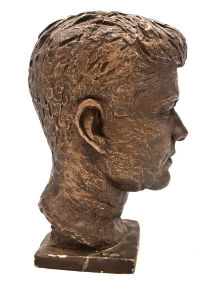 JFK Bust Plaster - 2