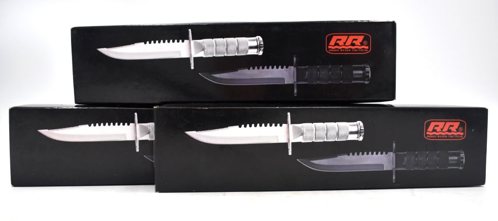 3 Rogue River Tactical Knives (1 of 3)