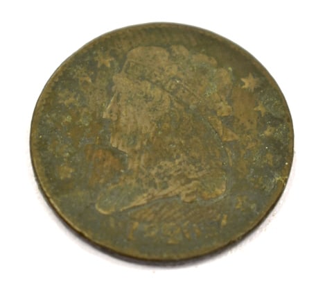1826 Half Cent Coin (1 of 2)
