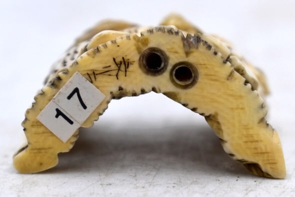 Japanese Dragon Signed Netsuke - 3