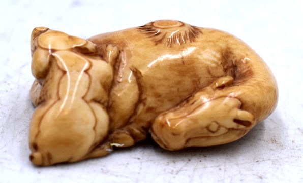 Japanese Camel and Pig Netsuke (1 of 3)