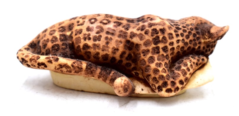 Leopard Carved Figure - 2