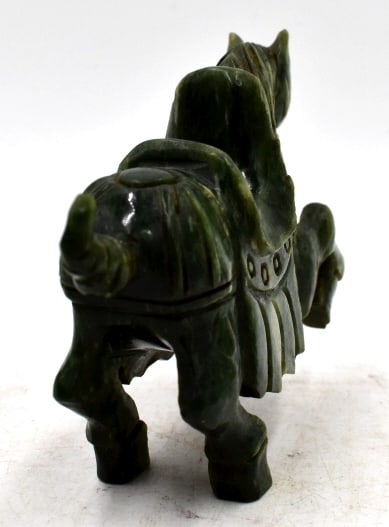 Jade Horse Statue - 3