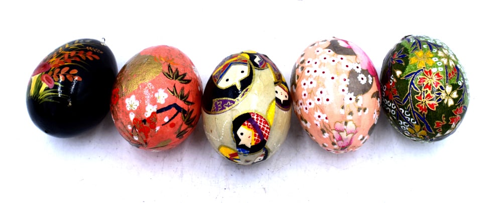 5 Asian Painted Eggs (1 of 1)