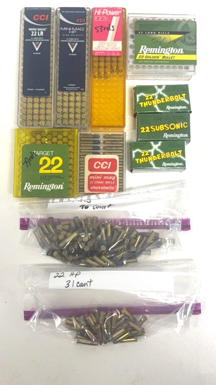 626 Rounds of .22 Caliber Ammunition (1 of 2)