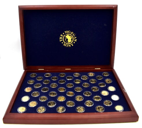 Morgan Mint Gold Layered Statehood Quarter Set (1 of 4)